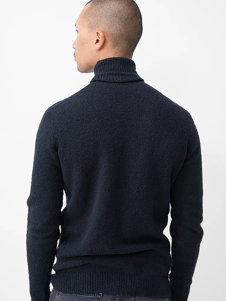 ROBERTO COLLINA | Jersey de cuello alto | Negro