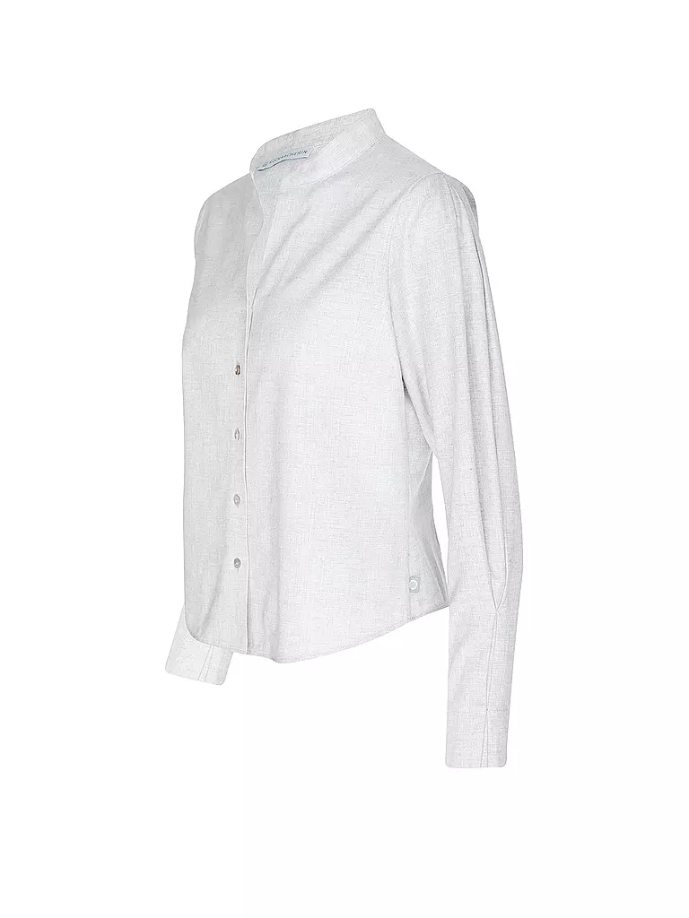 ROCKMACHERIN | Trachtenbluse NORA  | Gris claro