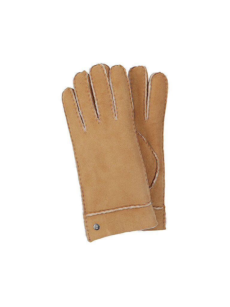 Guantes Helsinki marrón claro 7