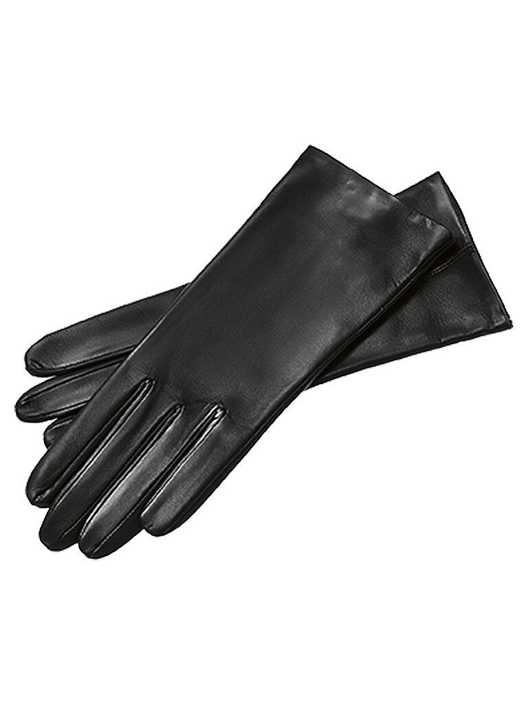 Roeckl Guantes de cuero negro