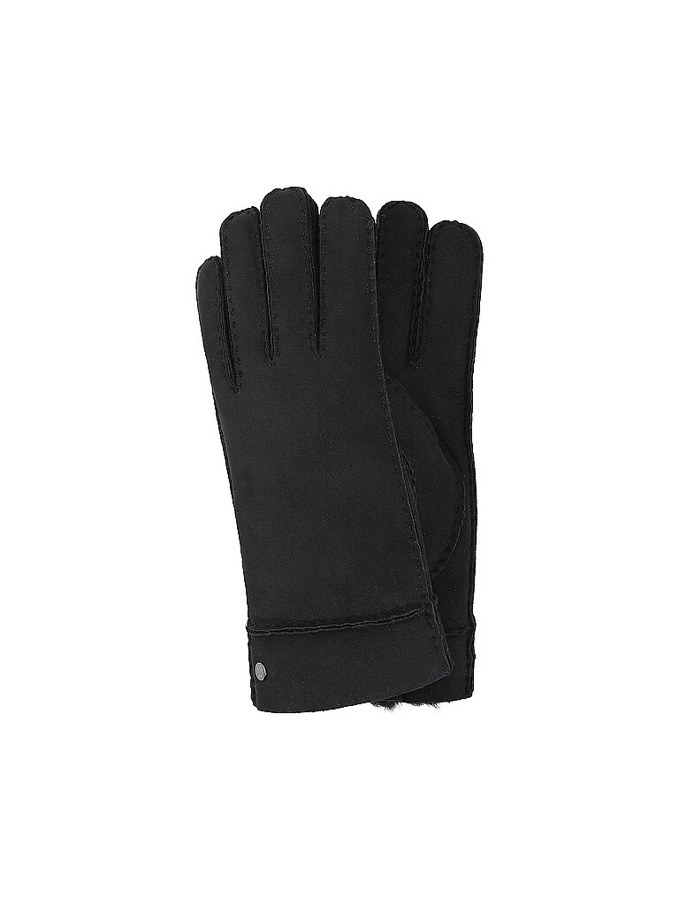 Roeckl Guantes de cuero negro 7