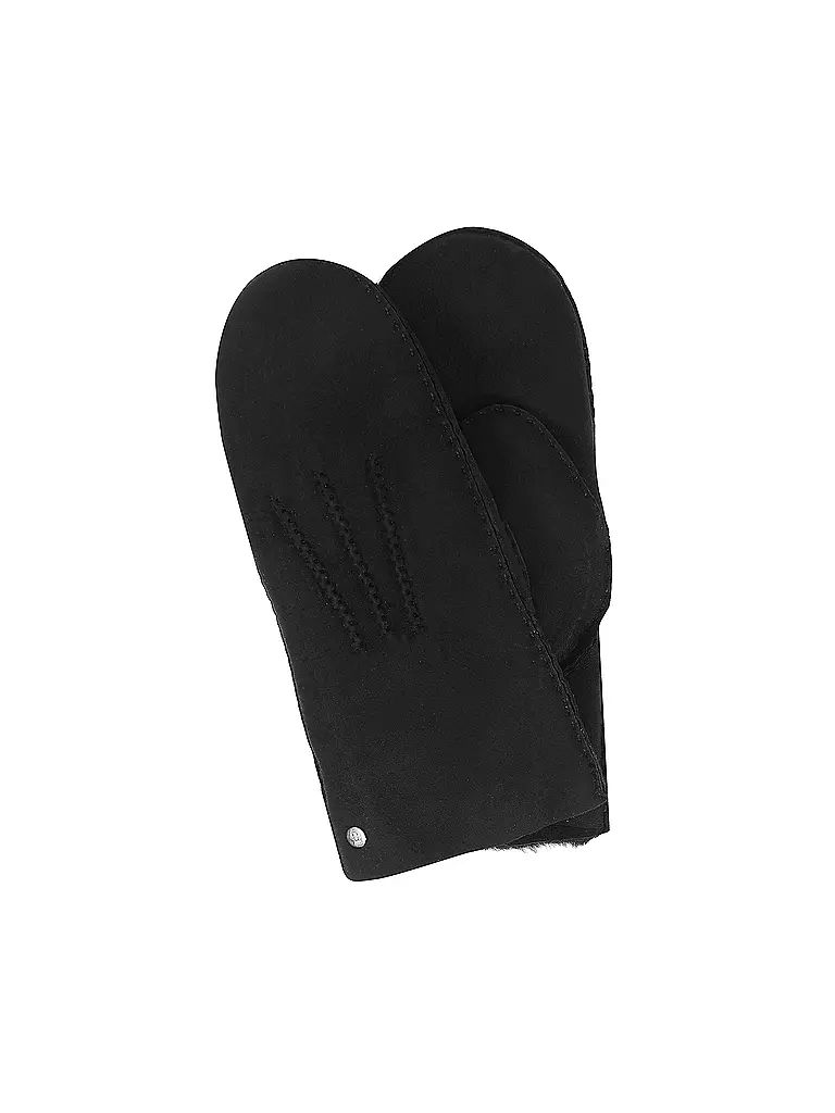 ROECKL | Guantes de cuero - Manoplas | Negro