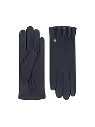 ROECKL | Guantes de cuero | Azul oscuro