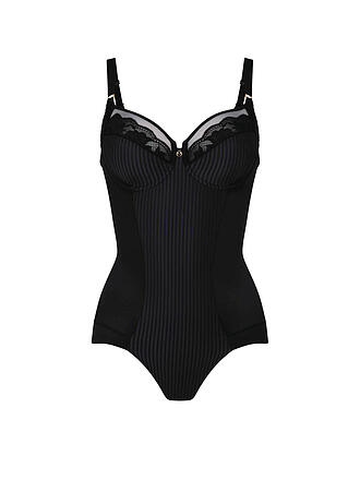 ROSA FAIA | Body con aros SITA negro