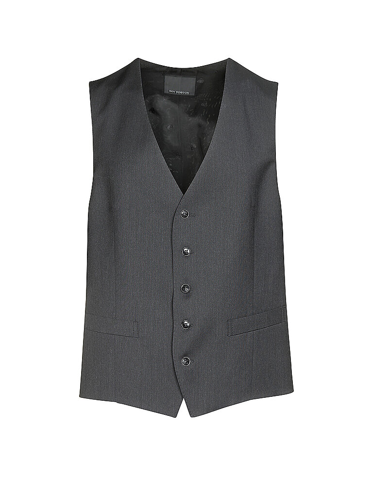 Robson Chaleco de traje gris 110