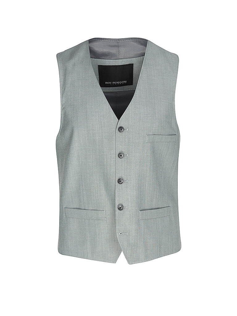 Robson Chaleco de traje verde 50