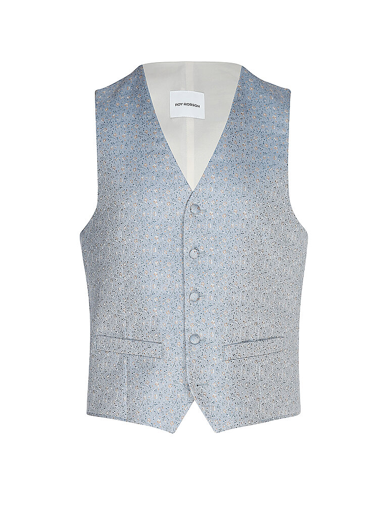 Chaleco de traje azul claro 48
