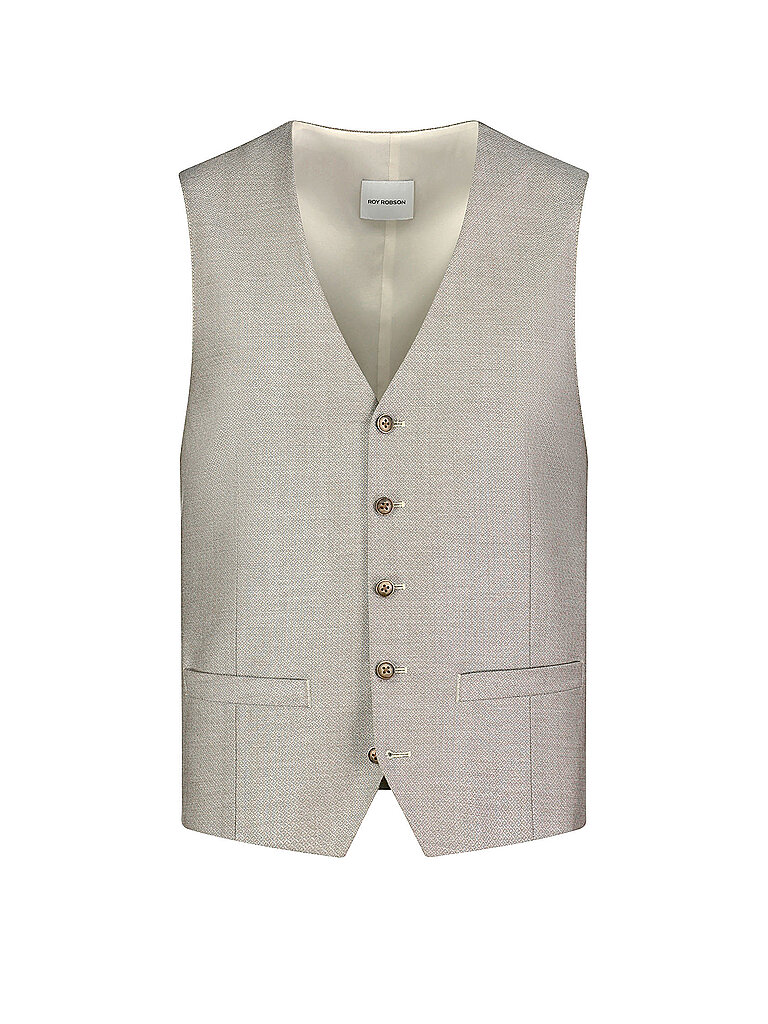 Robson Chaleco de traje beige 54