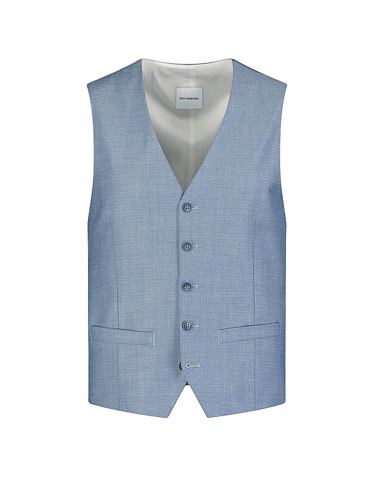 Chaleco de traje azul claro 60