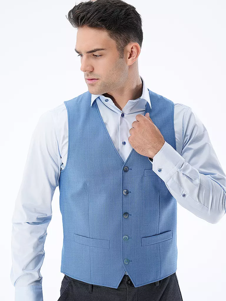 ROY ROBSON | Anzugweste | Azul claro