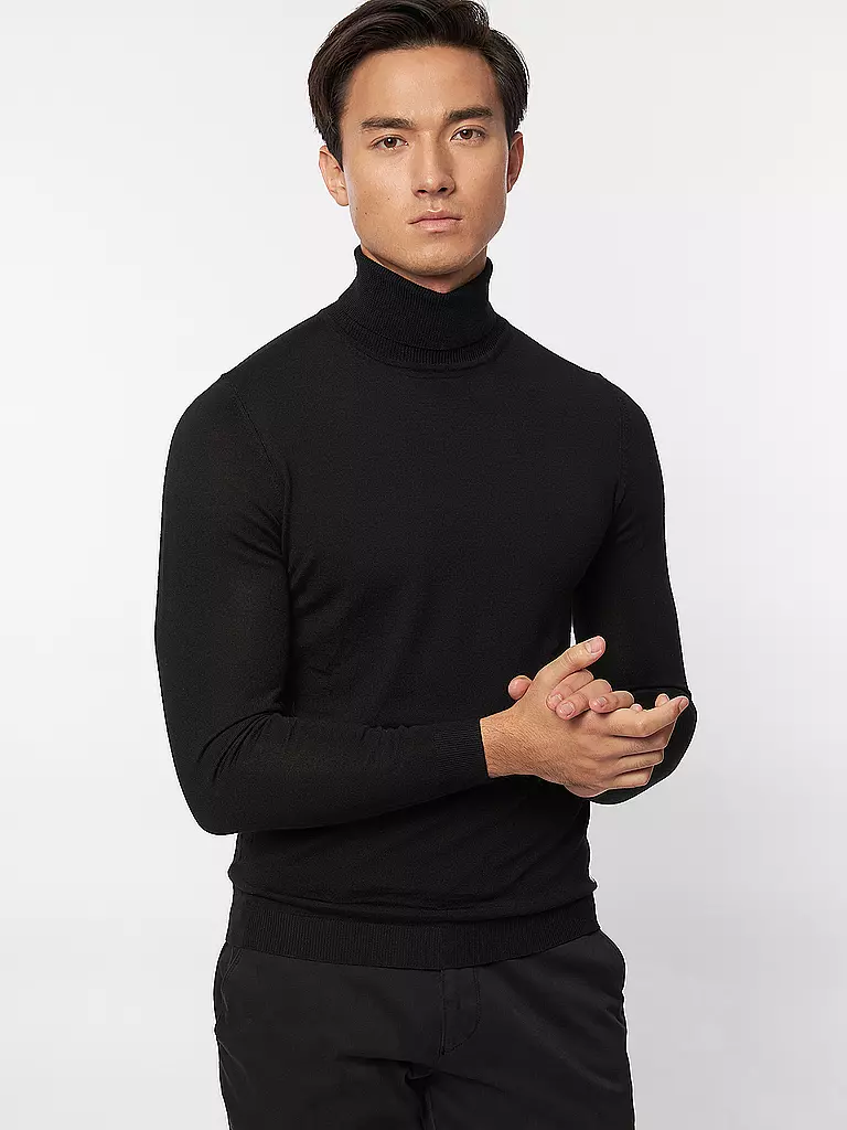 ROY ROBSON | Jersey de cuello alto | Negro