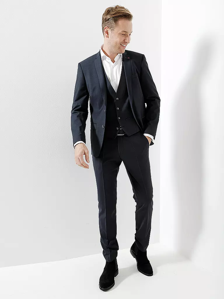 ROY ROBSON | Pantalón de traje Slim Fit | Azul