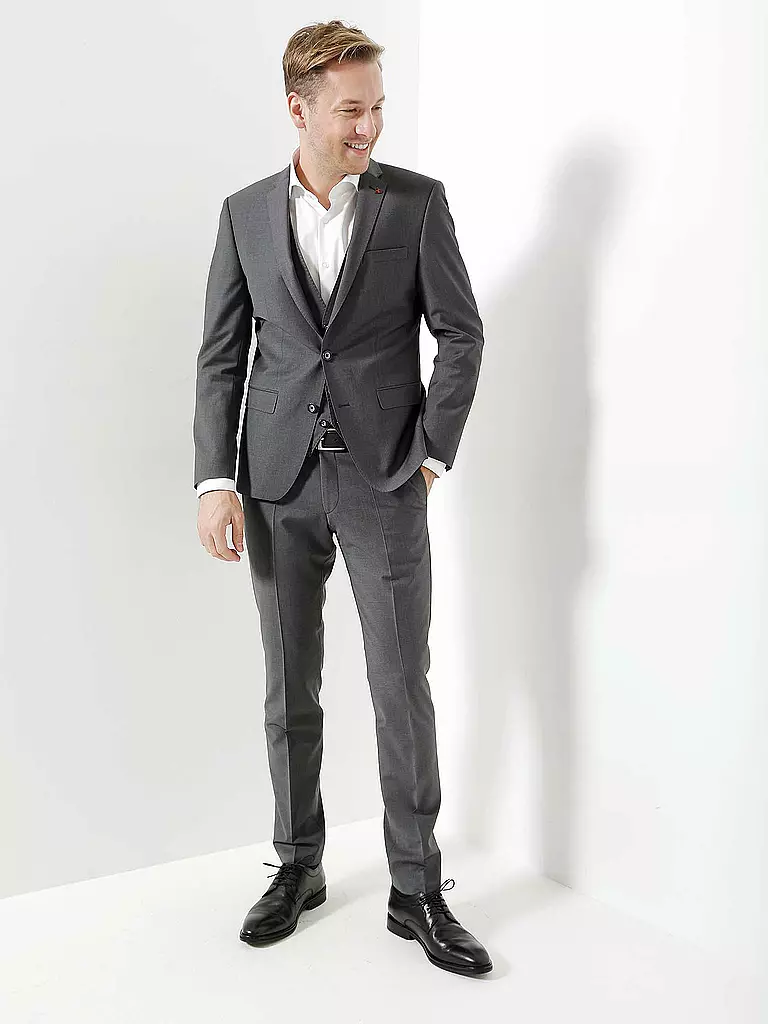 ROY ROBSON | Pantalón de traje Slim Fit | Gris