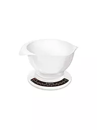 SÖHNLE | Báscula de cocina analógica con bol Culina pro | Blanco