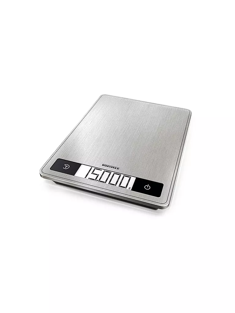 SÖHNLE | Báscula de cocina Page Profi 61509 | Plata
