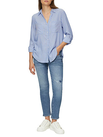 S.OLIVER | Camisa ablusada de corte regular