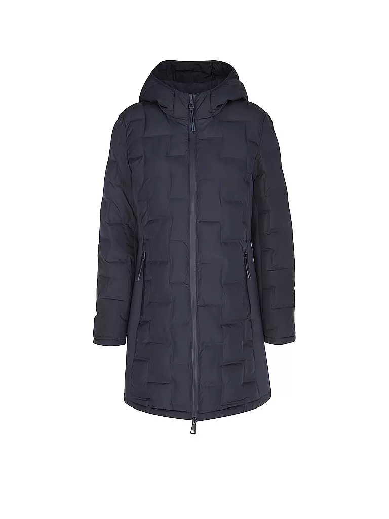 S.OLIVER | Abrigo acolchado | Azul oscuro
