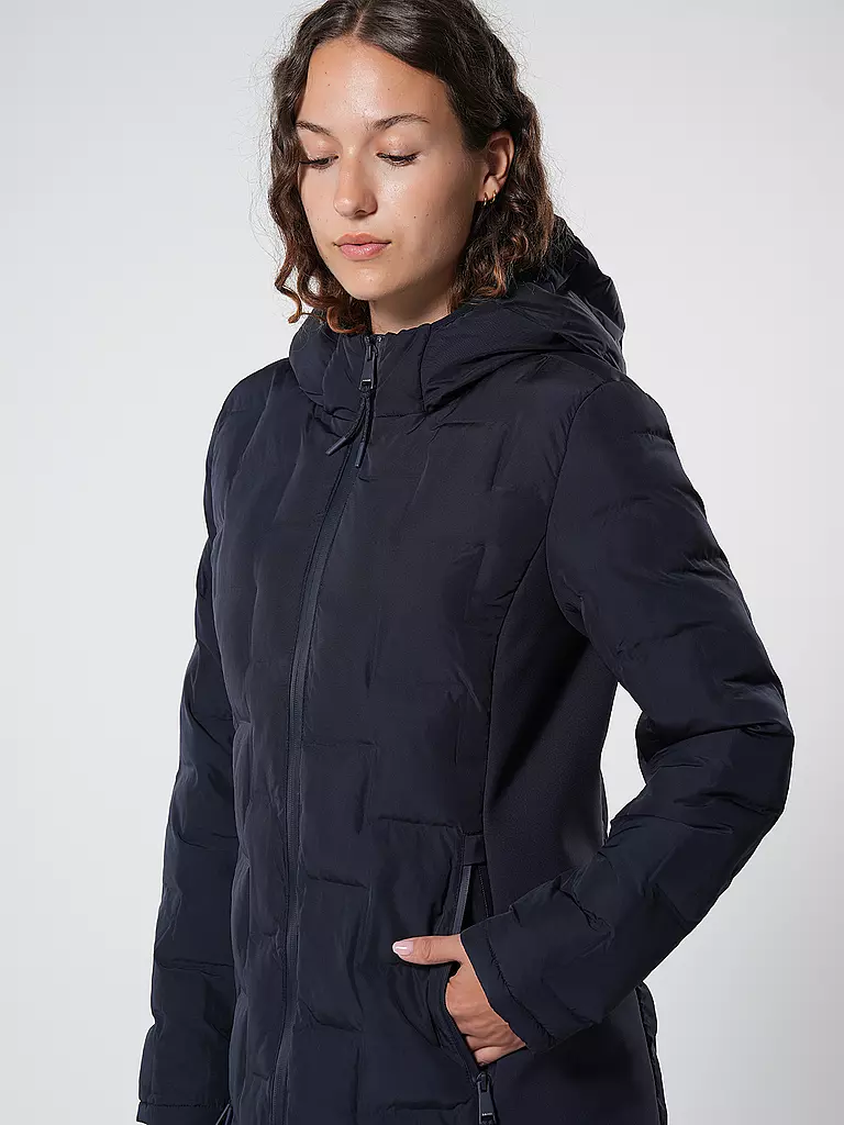 S.OLIVER | Abrigo acolchado | Azul oscuro