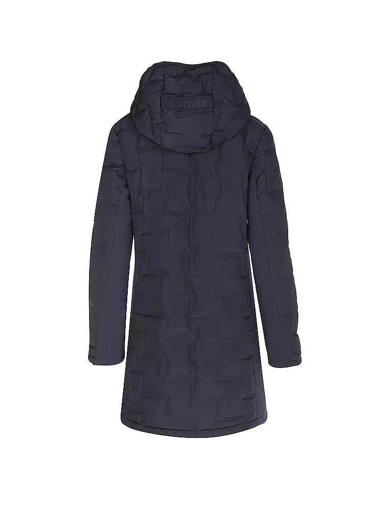 S.OLIVER | Abrigo acolchado | Azul oscuro