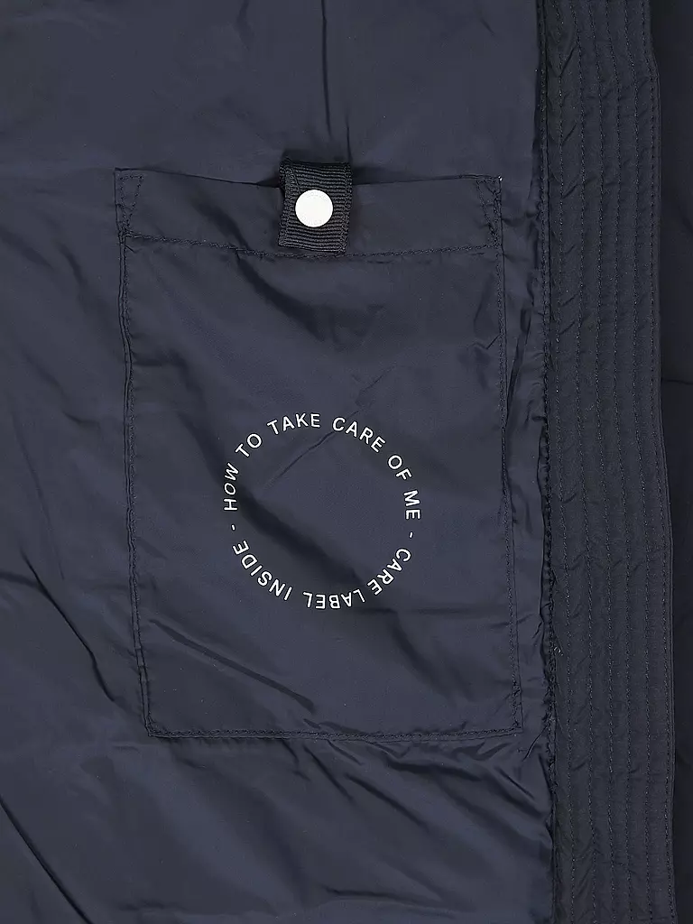 S.OLIVER | Abrigo acolchado | Azul oscuro