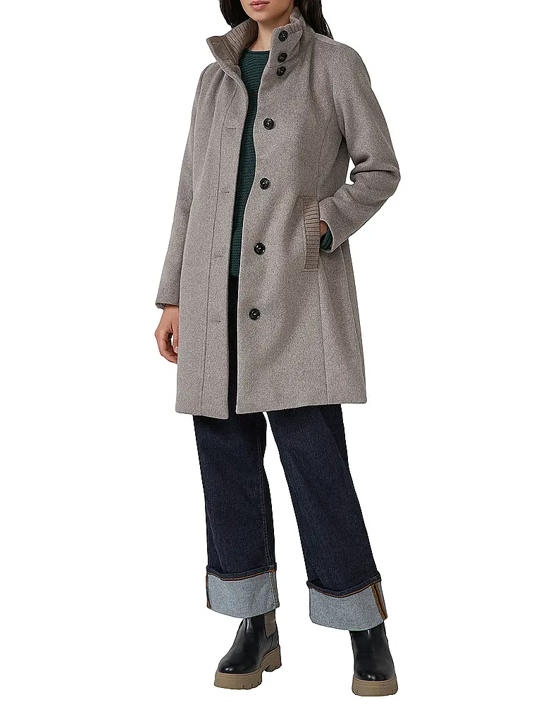 S.OLIVER | Abrigo de lana | Beige