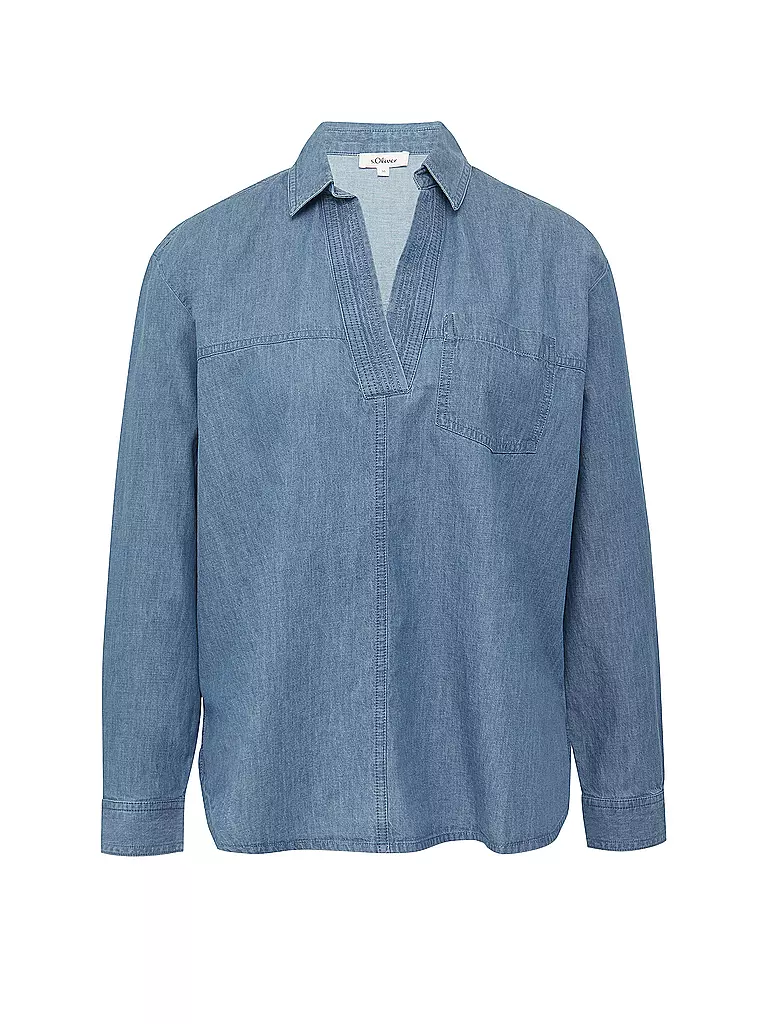 S.OLIVER | Blusa vaquera | Azul