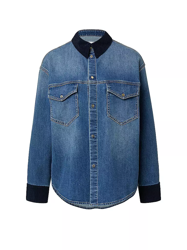 S.OLIVER | Blusa vaquera | blau
