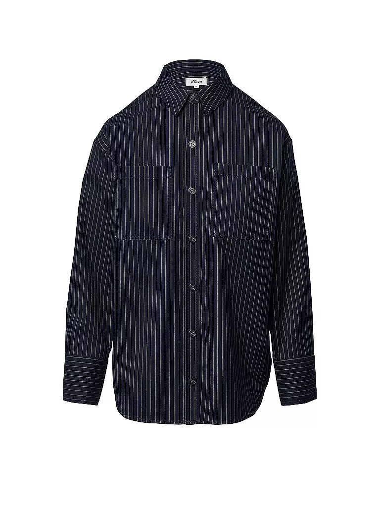 S.OLIVER | Blusa | dunkelblau
