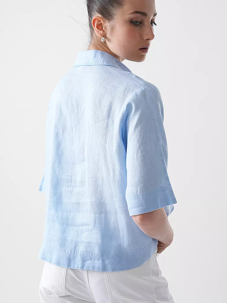 S.OLIVER | Bluse  | Azul claro