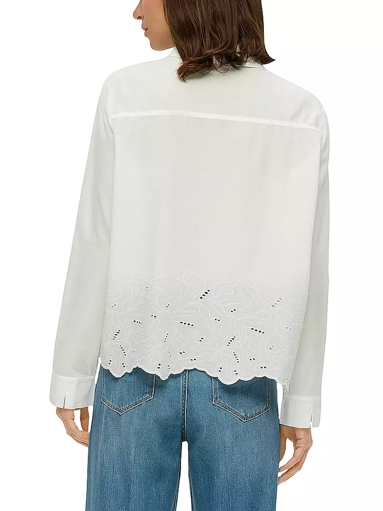 S.OLIVER | Bluse | Blanco