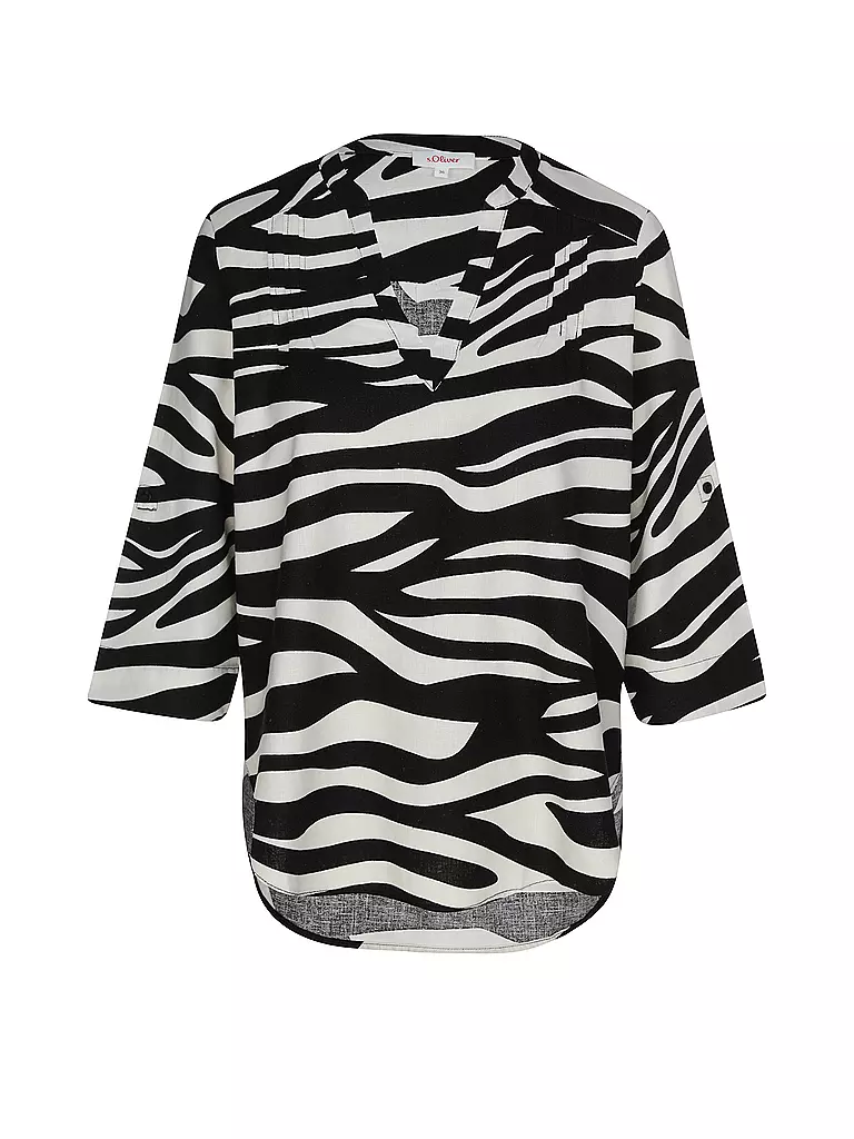 S.OLIVER | Blusenshirt  | Negro