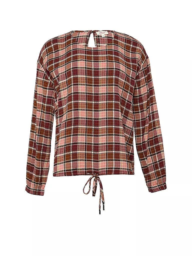 S.OLIVER | Blusenshirt  | Rojo