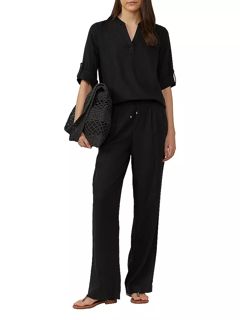 S.OLIVER | Blusenshirt  | Negro