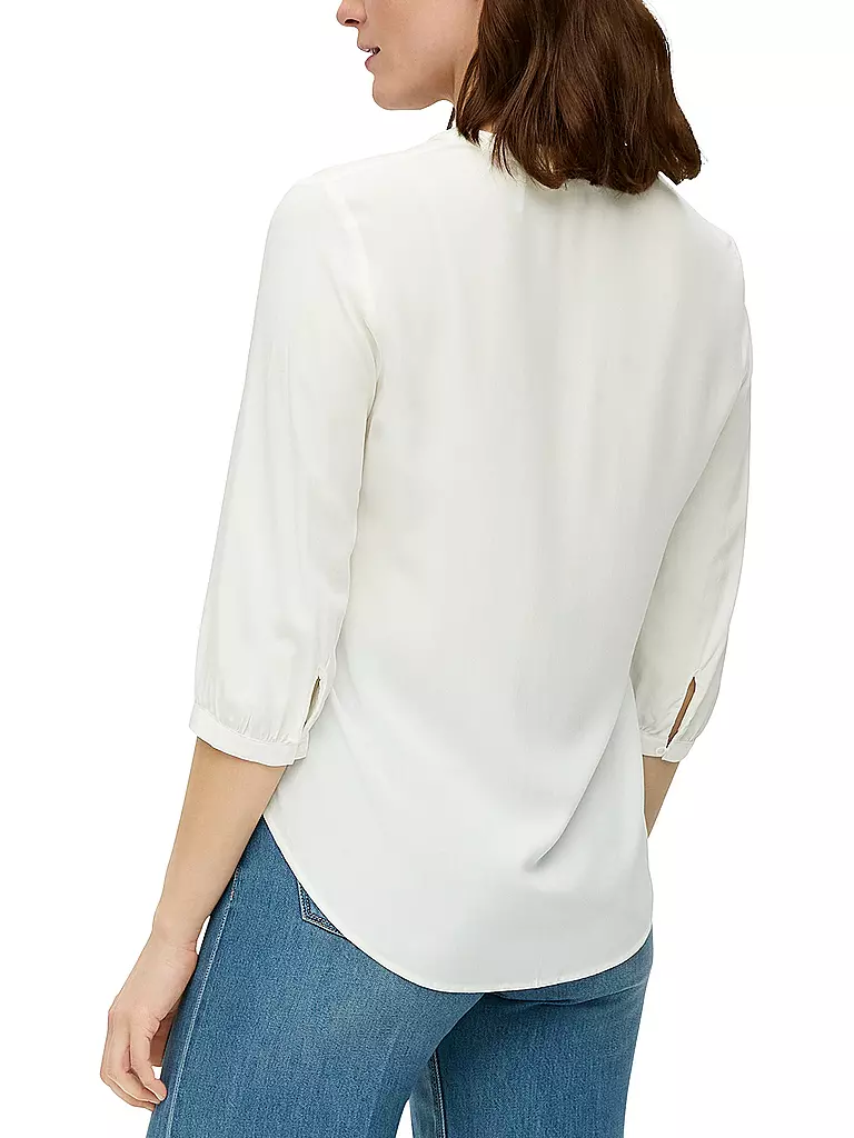 S.OLIVER | Blusenshirt  | Blanco