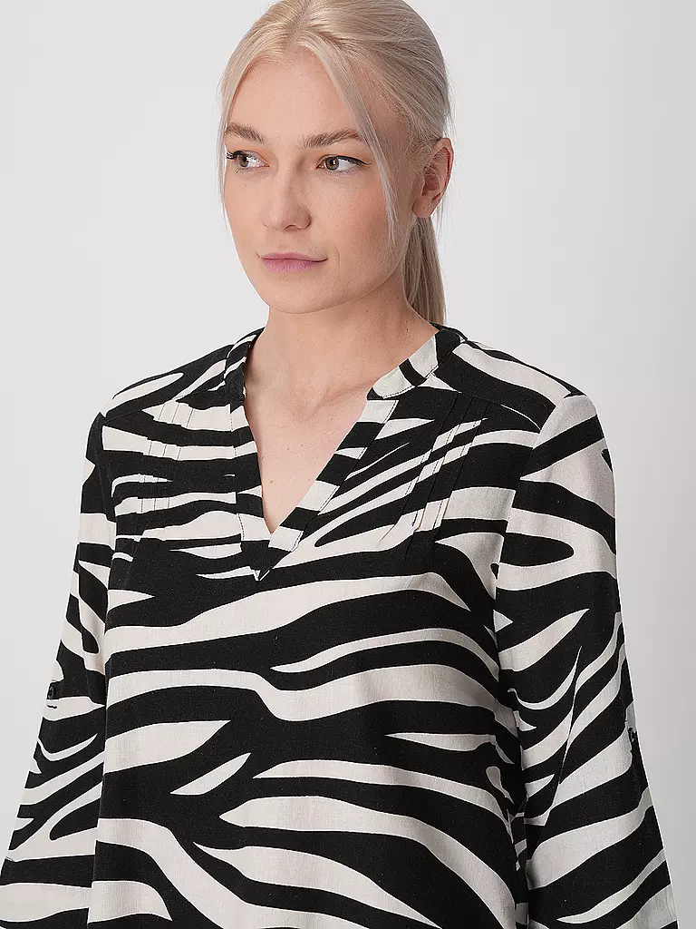 S.OLIVER | Blusenshirt  | Negro