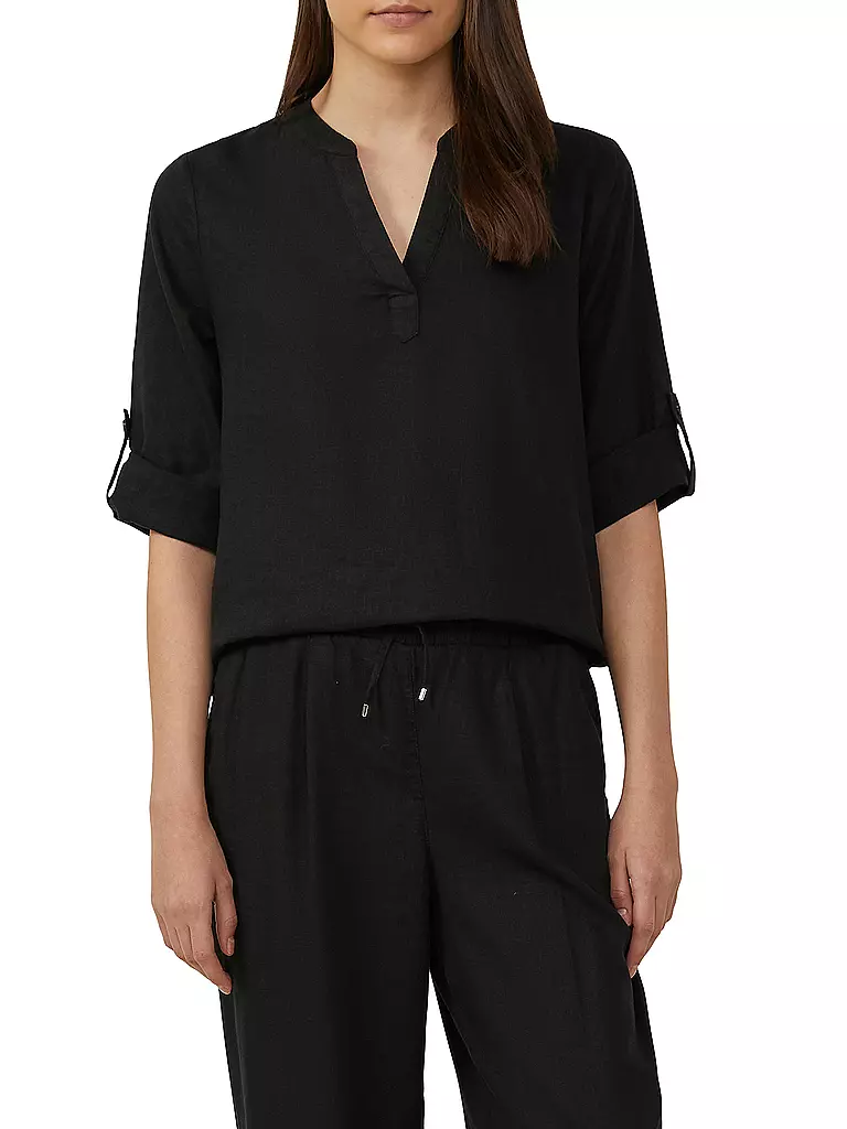 S.OLIVER | Blusenshirt  | Negro