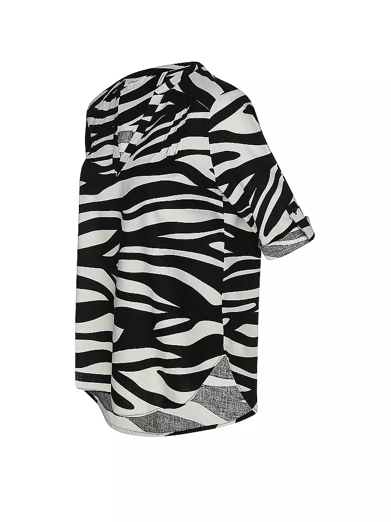 S.OLIVER | Blusenshirt  | Negro