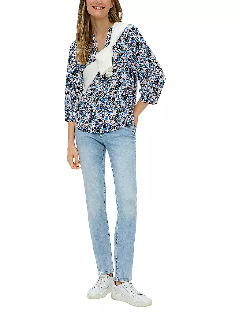 S.OLIVER | Blusenshirt  | Azul