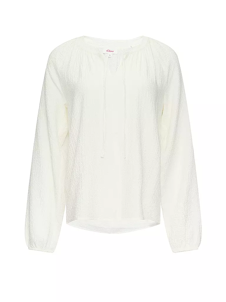 S.OLIVER | Blusenshirt | Blanco