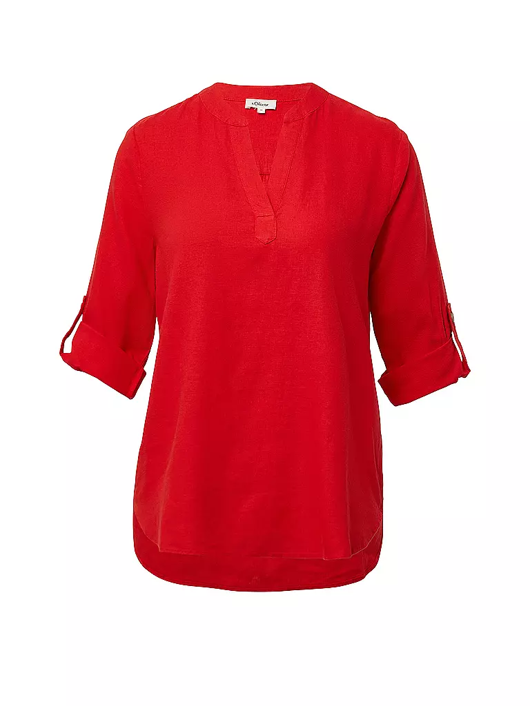 S.OLIVER | Blusenshirt | Rojo