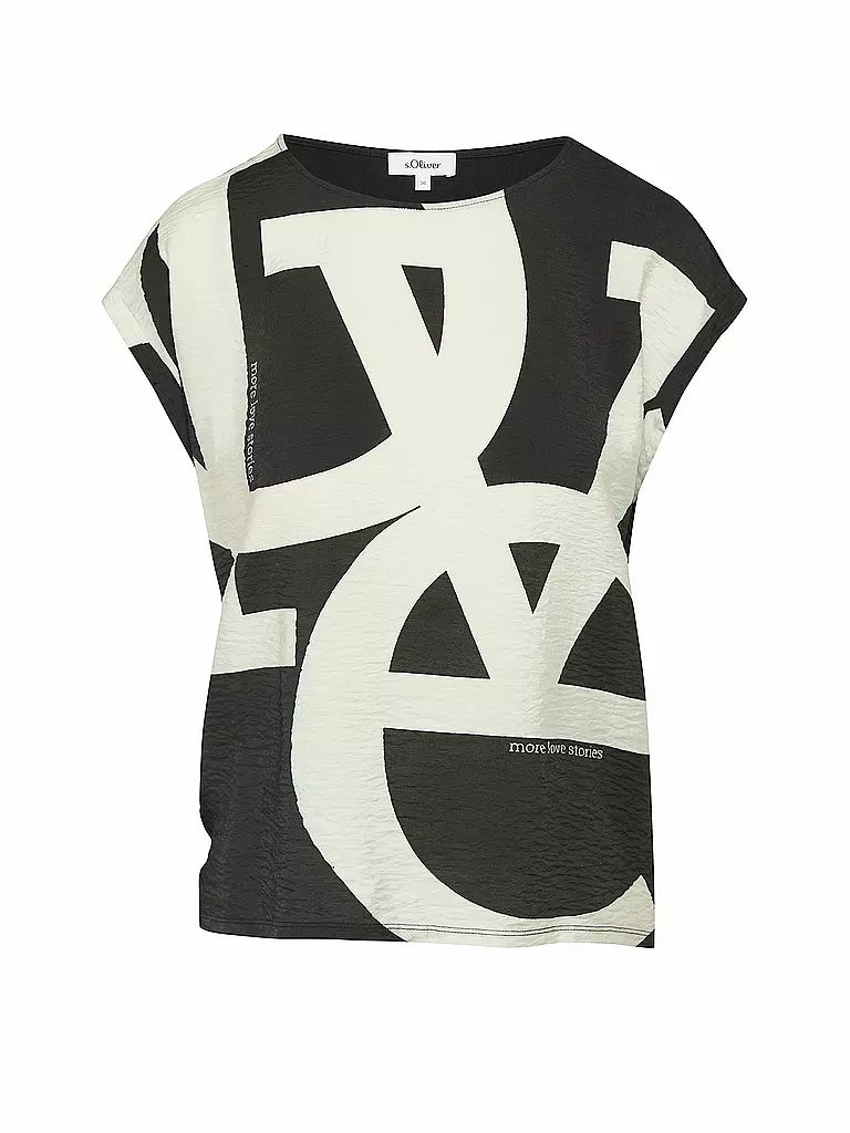 S.OLIVER | Blusenshirt | Negro
