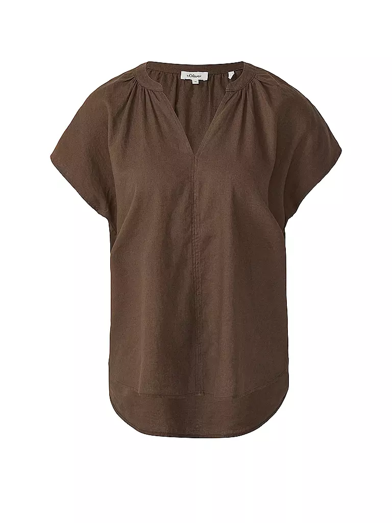 S.OLIVER | Blusenshirt | Marrón