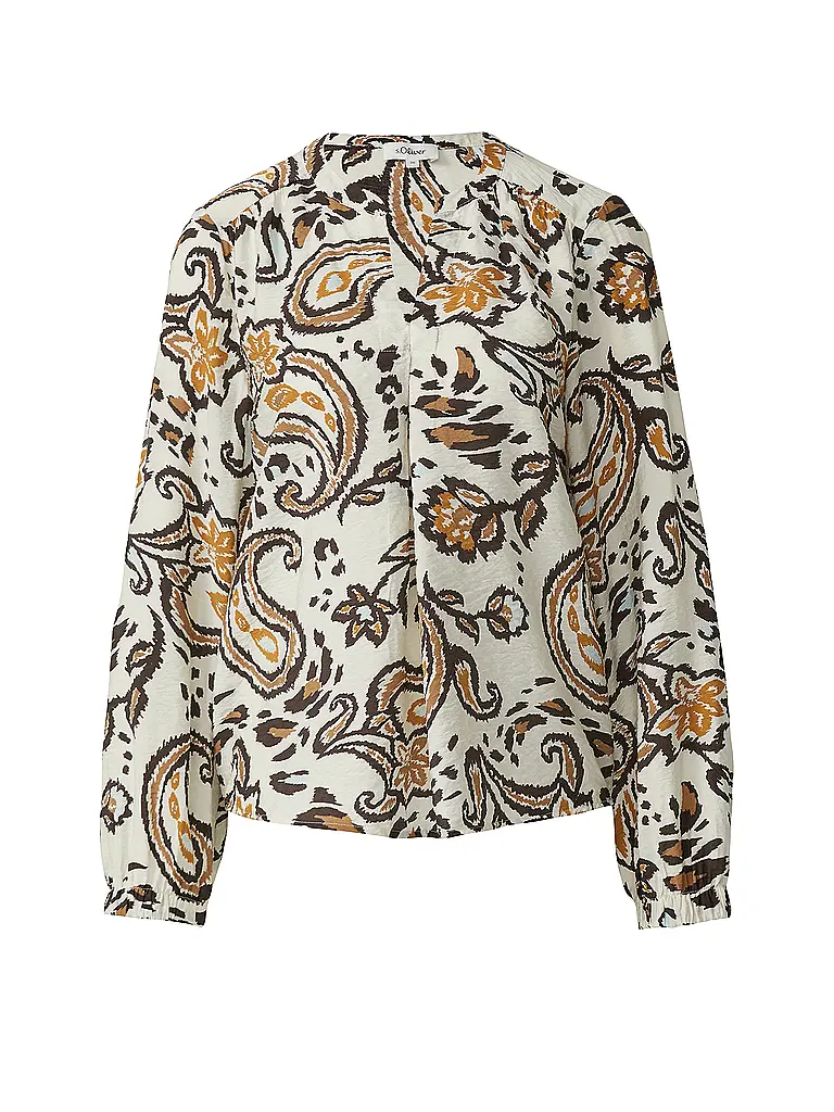S.OLIVER | Blusenshirt | Marrón claro
