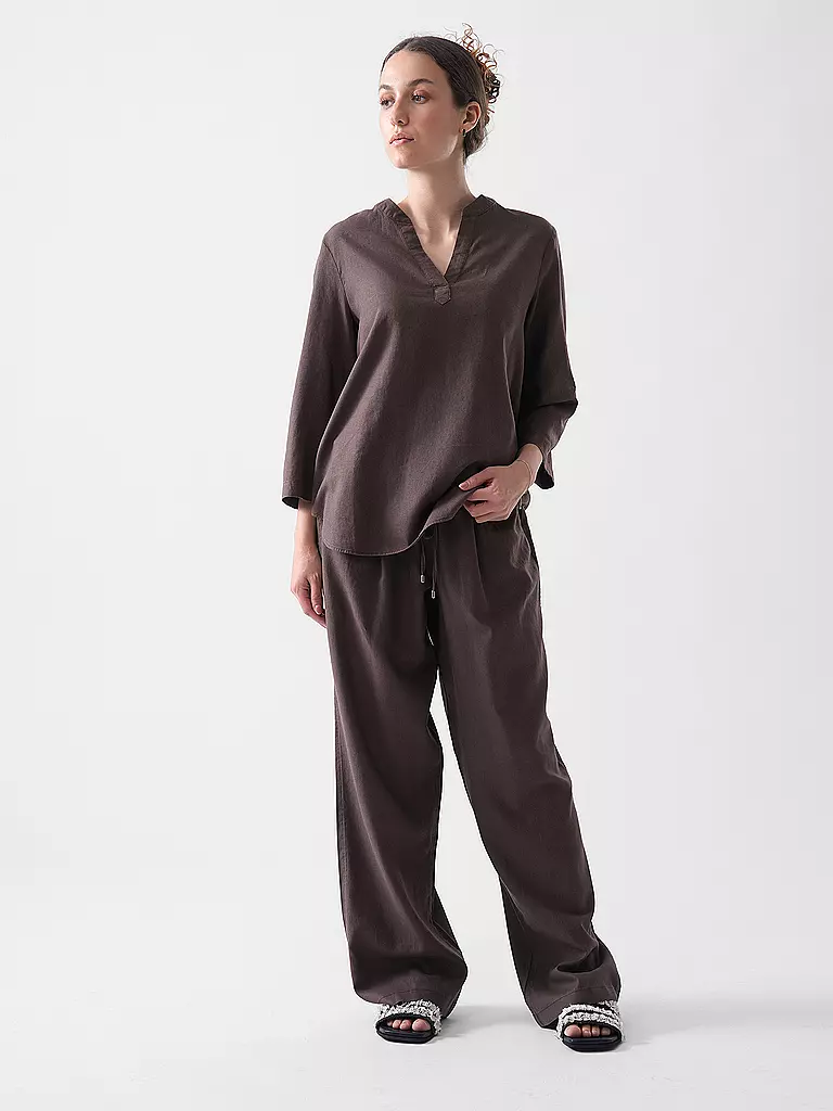 S.OLIVER | Blusenshirt | Marrón