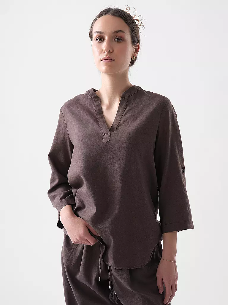 S.OLIVER | Blusenshirt | Marrón