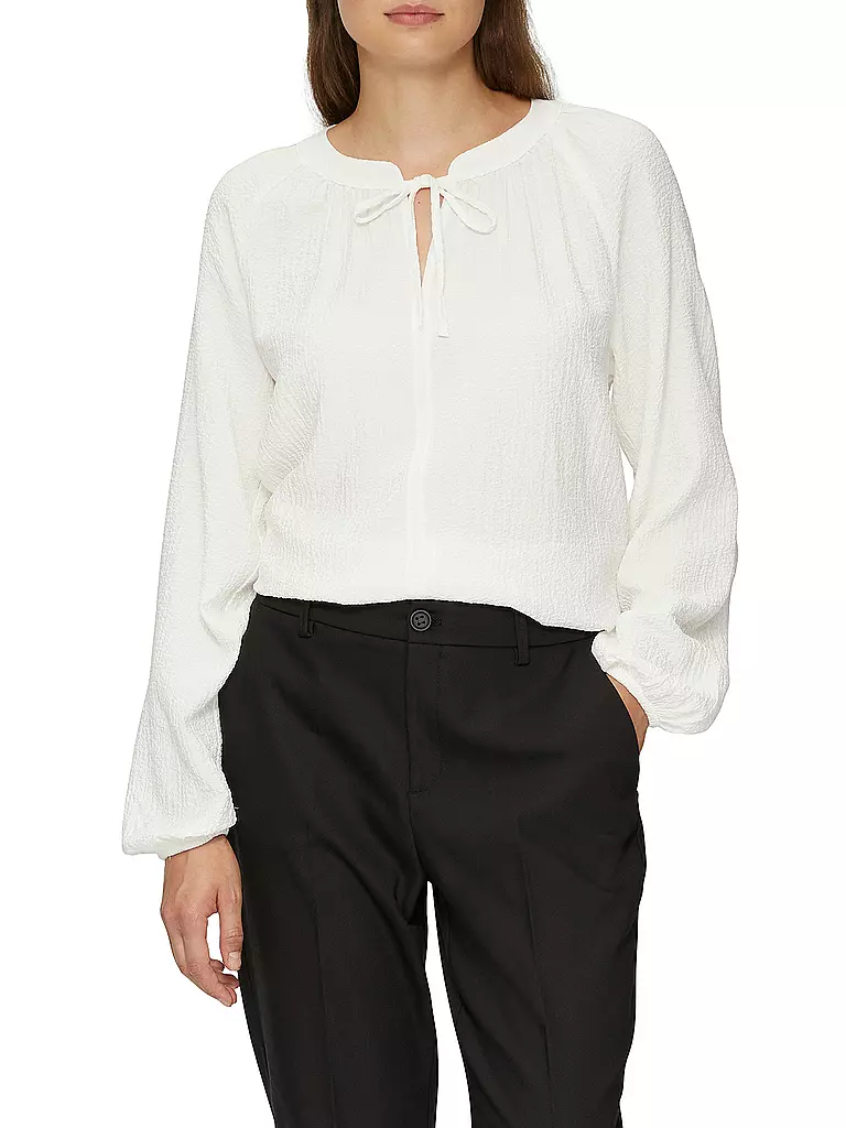 S.OLIVER | Blusenshirt | Blanco