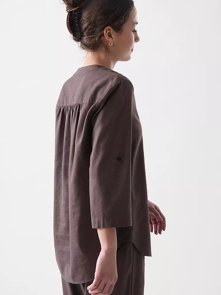 S.OLIVER | Blusenshirt | Marrón