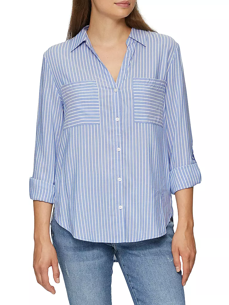 S.OLIVER | Camisa ablusada de corte regular | 