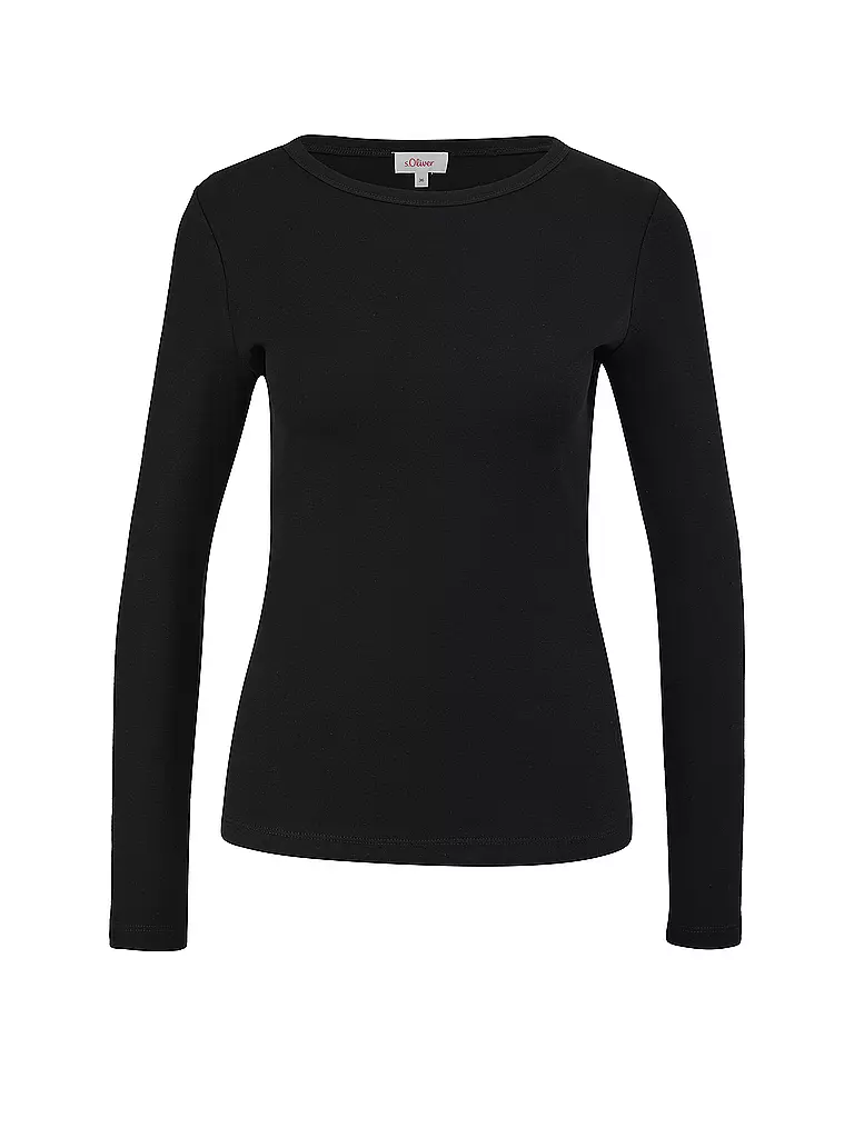 S.OLIVER | Camiseta de manga larga | schwarz