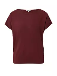S.OLIVER | Camiseta | Rojo oscuro